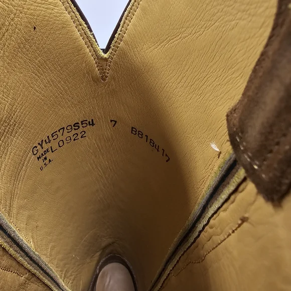 Lucchese Priscilla Suede Boots - Picture 6 of 6